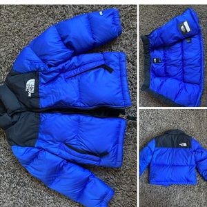 Retro 1996 north face puff jacket toddler